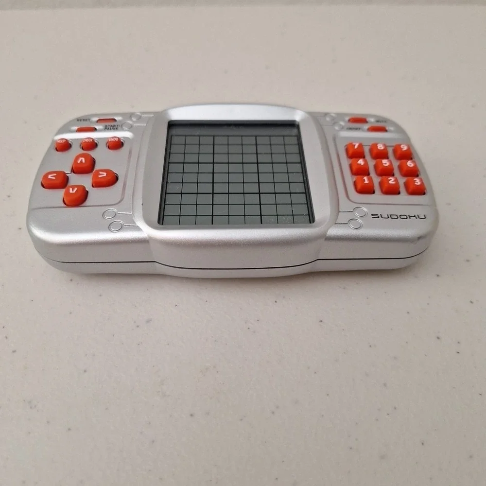 Vintage SUDOKU Electronic Handheld Game w/ Help and Hint Features TESTED